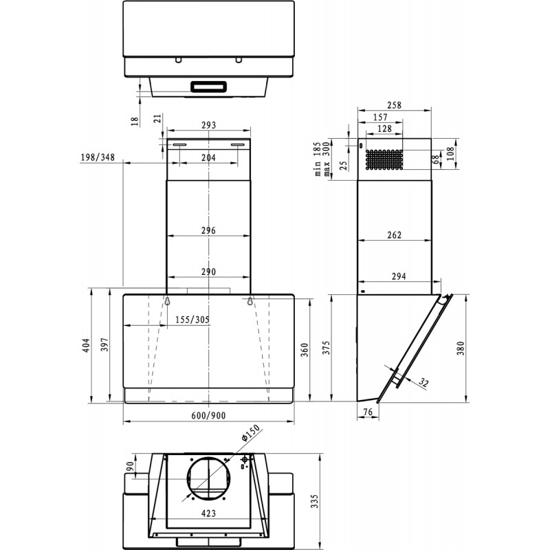 Вытяжка Gorenje WHI649EXBG