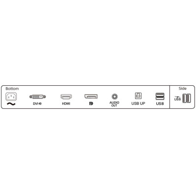 Монiтор Philips 23.8" 245B1/00 IPS Black