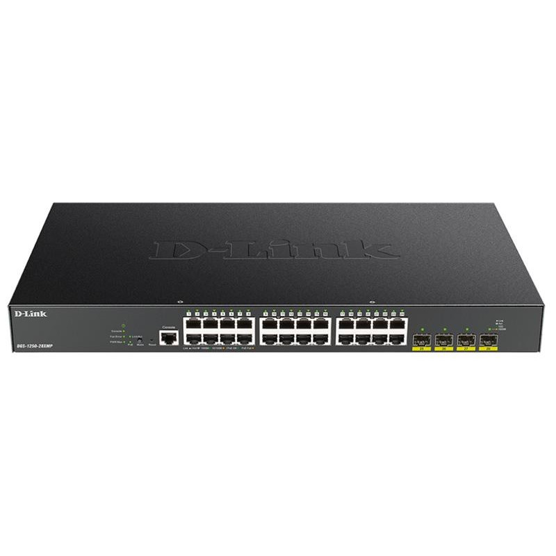 Комутатор D-Link DGS-1250-28XMP