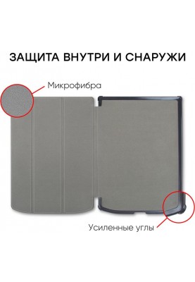 Чохол-книжка AirOn Premium для PocketBook InkPad X Black (4821784622016)