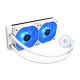 Система водяного охлаждения ID-Cooling Auraflow X 240 Snow, Intel: 1700/1200/2066/2011/1366/1151/1150/1155/1156, AMD: TR4/AM4/FM2+/FM2/FM1/AM3+/AM3/AM2+/AM2, 276х120х27 мм, 3-pin, 4-pin