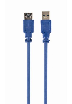 Кабель Gembird (CCP-USB3-AMAF-6) USB 3.0 AM/AF 1.8 м, синій, Premium