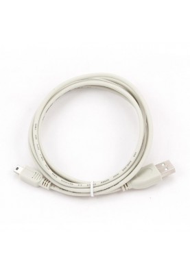 Кабель Gembird USB - miniUSB V 2.0 (M/M), 1.8 м, білий (CC-USB2-AM5P-6)