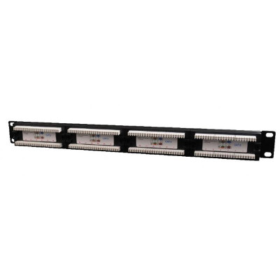 Патч-панель Cablexpert (NPP-C624CM-001) 19" 24 порта, UTP, cat.6