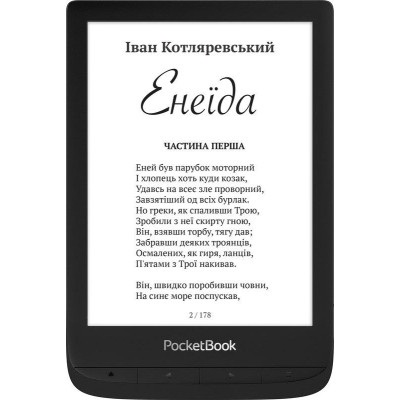 Електронна книга PocketBook 628 Black (PB628-P-CIS)