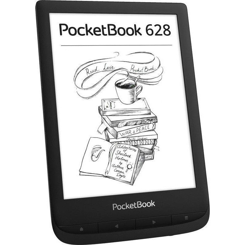 Електронна книга PocketBook 628 Black (PB628-P-WW)