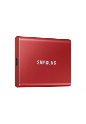 Накопичувач зовнішній SSD 2.5" USB  500GB Samsung T7 Red (MU-PC500R/WW)