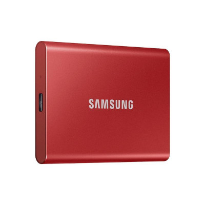 Накопичувач зовнішній SSD 2.5` USB  500GB Samsung T7 Red (MU-PC500R/WW)