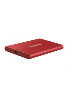 Накопичувач зовнішній SSD 2.5" USB  500GB Samsung T7 Red (MU-PC500R/WW)