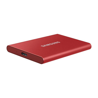 Накопичувач зовнішній SSD 2.5` USB  500GB Samsung T7 Red (MU-PC500R/WW)