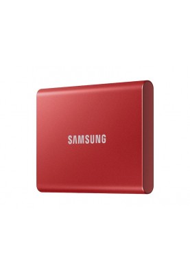 Накопичувач зовнішній SSD 2.5" USB  500GB Samsung T7 Red (MU-PC500R/WW)