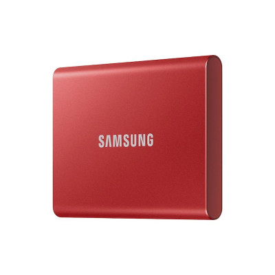 Накопичувач зовнішній SSD 2.5` USB  500GB Samsung T7 Red (MU-PC500R/WW)