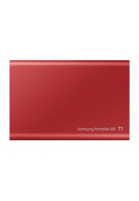 Накопичувач зовнішній SSD 2.5" USB  500GB Samsung T7 Red (MU-PC500R/WW)