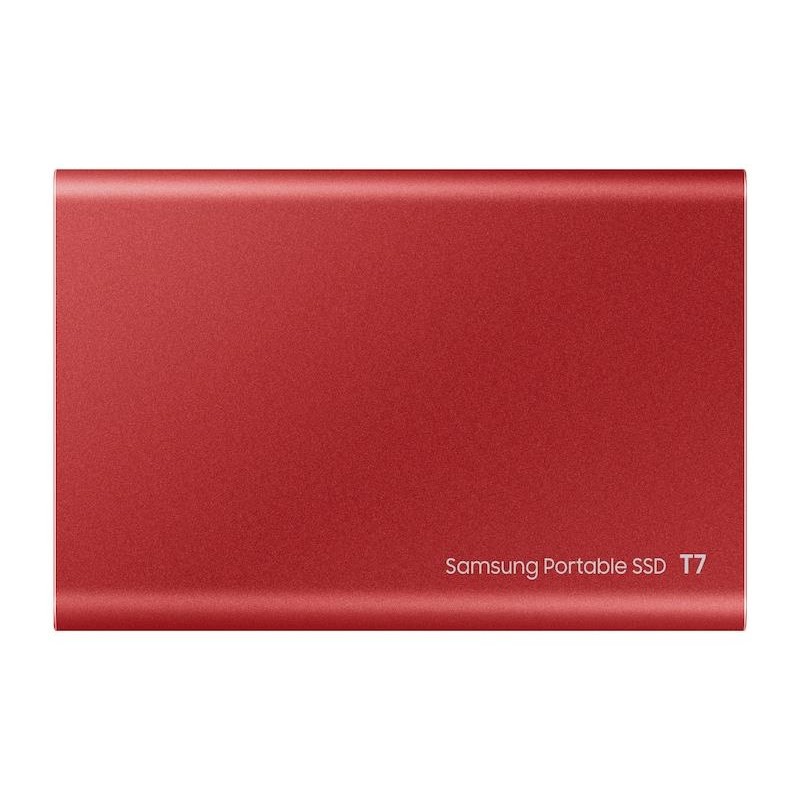 Накопичувач зовнішній SSD 2.5" USB  500GB Samsung T7 Red (MU-PC500R/WW)