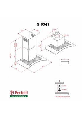 Витяжка Perfelli G 6341 I