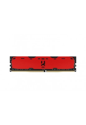 Модуль пам`яті DDR4 16GB/2400 GOODRAM Iridium Red (IR-R2400D464L17/16G)