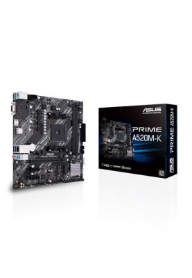 Материнська плата Asus Prime A520M-K Socket AM4