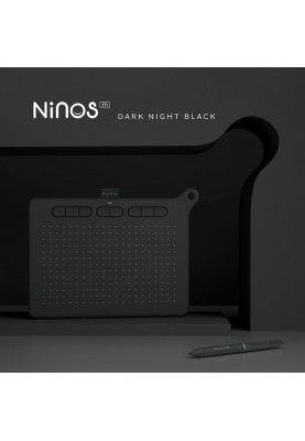 Графічний планшет Parblo Ninos M, чорний