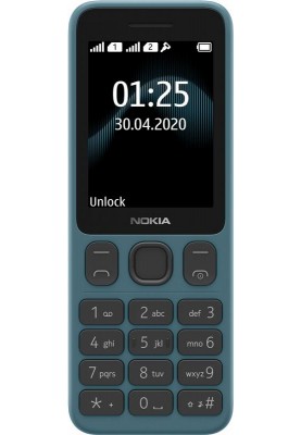 Мобiльний телефон Nokia 125 Dual Sim Blue