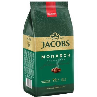 Кава в зернах Jacobs Monarch 1000г