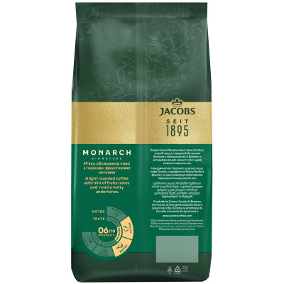 Кава в зернах Jacobs Monarch 1000г