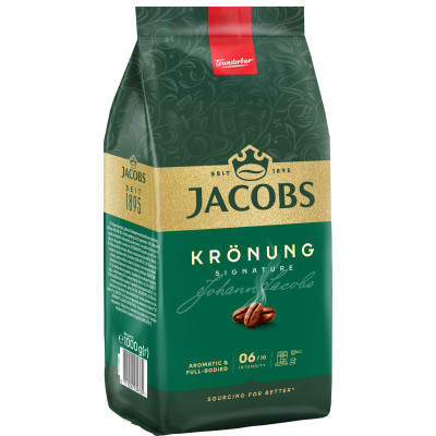 Кава в зернах Jacobs Kronung 1000г