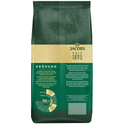 Кава в зернах Jacobs Kronung 1000г