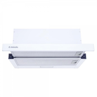 Витяжка Minola HTL 6734 WH 1100 LED GLASS