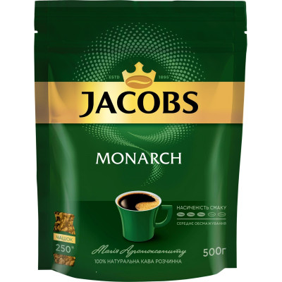 Кава розчинна Jacobs Monarch 500 г