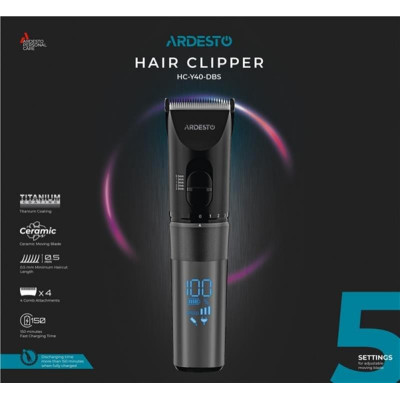 Машинка для стрижки Ardesto HC-Y40-DBS