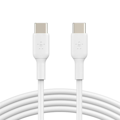Кабель Belkin USB Type-C-USB Type-C, 1м White (CAB003BT1MWH)