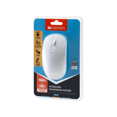 Мишка бездротова Canyon CNS-CMSW18PW White