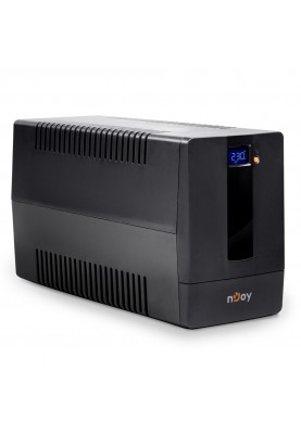 Джерело безперебійного живлення NJOY Horus Plus 1500 (PWUP-LI150H1-AZ01B) Lin.int., AVR, 4 x евро, USB, LCD, пластик