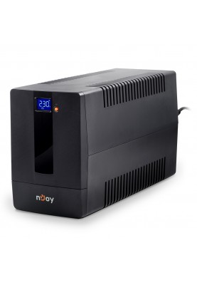 Джерело безперебійного живлення NJOY Horus Plus 1500 (PWUP-LI150H1-AZ01B) Lin.int., AVR, 4 x евро, USB, LCD, пластик