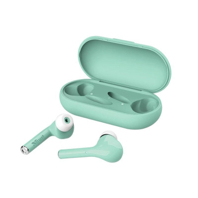 Bluetooth-гарнiтура Trust Nika Touch True Mint (23703)