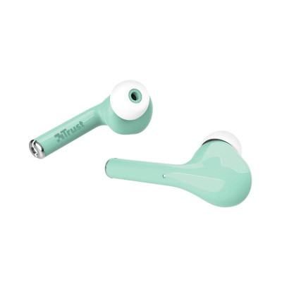 Bluetooth-гарнiтура Trust Nika Touch True Mint (23703)