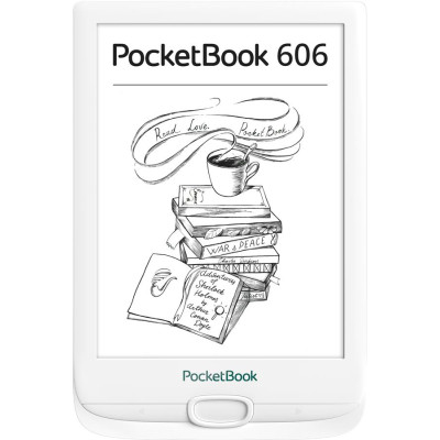Електронна книга PocketBook 606 White (PB606-D-CIS)