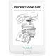 Електронна книга PocketBook 606 White (PB606-D-CIS)