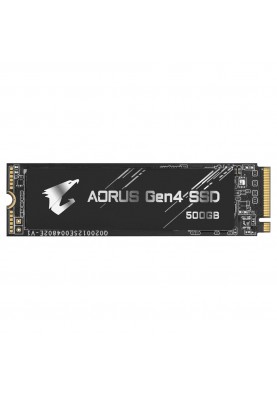 Накопичувач SSD  500GB Gigabyte Aorus M.2 2280 PCIe NVMe 4.0 x4 3D TLC (GP-AG4500G)