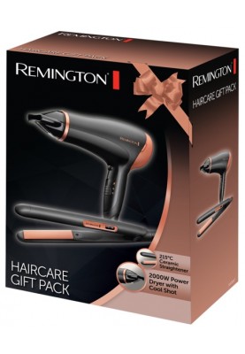 Набір фен + випрямляч Remington D3012GP Haircare Giftpack