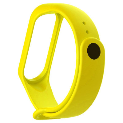 Ремінець BeCover для Xiaomi Mi Band 4/3 Yellow (704130) Ремінець BeCover для Xiaomi Mi Band 4/3 Yellow (704130)