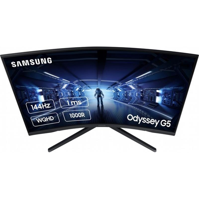 Монітор Samsung 31.5" Odyssey G5 (LC32G55TQWIXCI) VA Black Curved