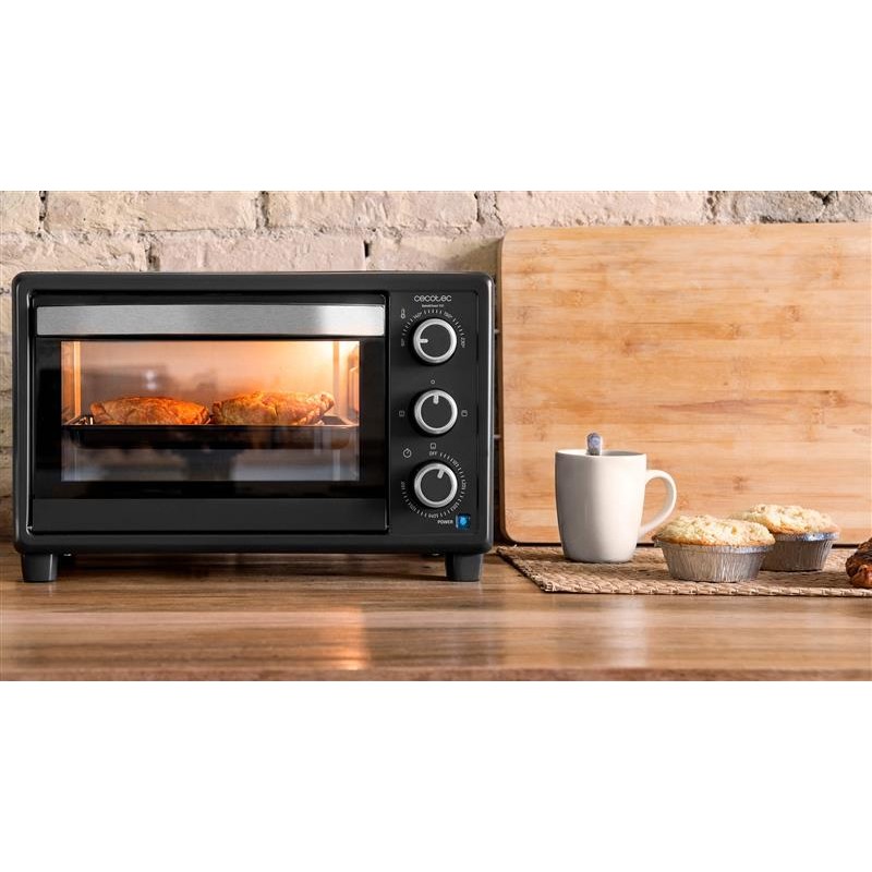Електропіч Cecotec Mini Oven Bake&Toast 550 CCTC-02203 (8435484022033)