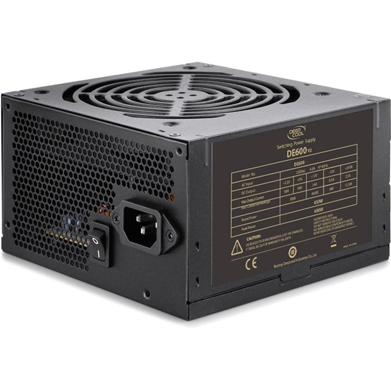 Блок живлення DeepCool DE600 V2 (DP-DE600US-PH) 600W