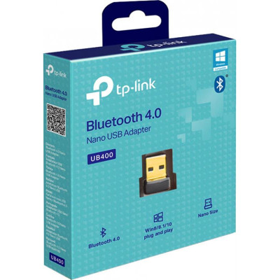 Bluetooth-адаптер TP-Link (UB400) v4.0 Black Bluetooth-адаптер TP-Link (UB400) v4.0 Black