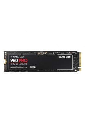 Накопичувач SSD  500GB Samsung 980 PRO M.2 PCIe 4.0 x4 NVMe V-NAND MLC (MZ-V8P500BW)