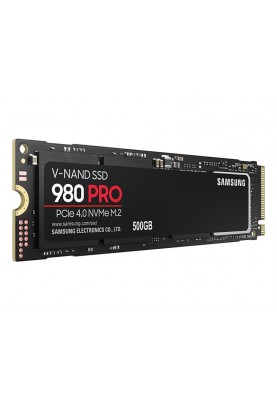 Накопичувач SSD  500GB Samsung 980 PRO M.2 PCIe 4.0 x4 NVMe V-NAND MLC (MZ-V8P500BW)