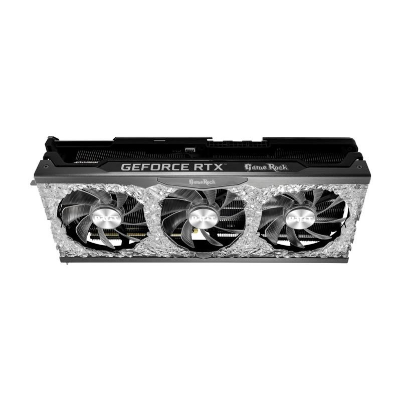 Відеокарта GF RTX 3080 10GB GDDR6X GameRock V1 Palit (NED3080U19IA-1020G) (LHR)