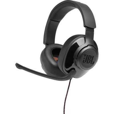 Гарнiтура JBL Quantum 300 Black (JBLQUANTUM300BLK)