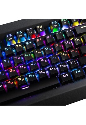 Клавіатура Modecom Volcano Hammer 2 RGB Removable Blue Switch (K-MC-HAMMER2-U-BLUE-RGB-R) Black USB